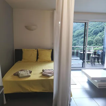 Studio Spacieux Vue Montagne 아파트 *